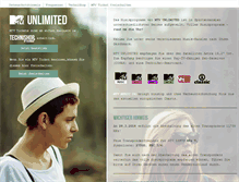 Tablet Screenshot of mtv-unlimited.de